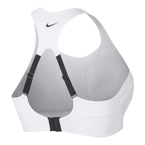 Nike Pro Alpha Sports Bra in White - Lyst