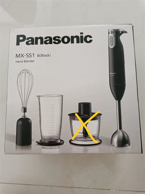 Panasonic MX SS1 Hand Held Blender TV Home Appliances Kitchen