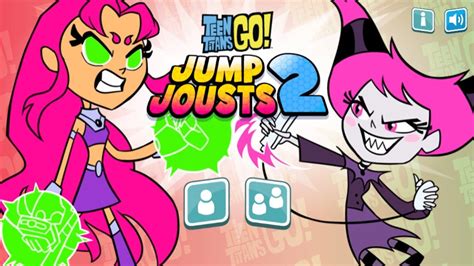 We Back Teen Titans Go Jump Jousts 2 Cartoon Network Games