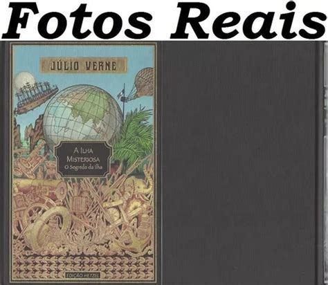 Livro A Ilha Misteriosa Segredo Da Ilha Júlio Verne Hetzel Frete Grátis