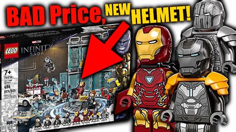 LEGO Marvel Avengers Iron Man Armory 76167 Superhero Building Toy