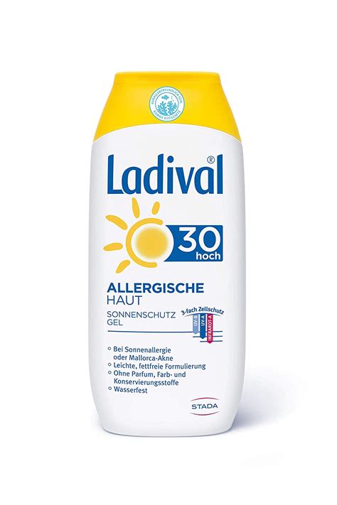 Ladival Allergische Haut Sonnenschutz Gel Lsf Parf Mfreies