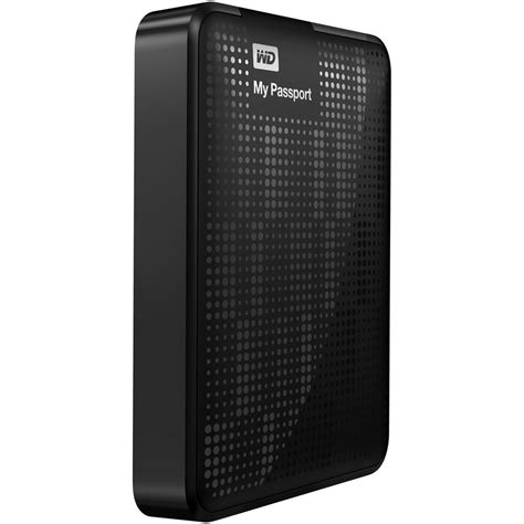 Wd 2tb My Passport Portable Hard Drive Black