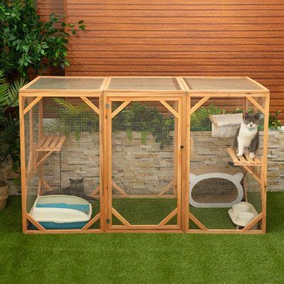 This Cat Catio With Jumping Platforms Sisal Rope Pedals And A Hammock