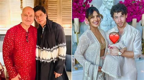 Shah Rukh Khan Shah Rukh Khan Anupam Khers Reunion To Priyanka