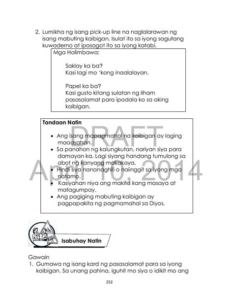 Edukasyon Sa Pagpapakatao Grade 3 Palawan BlogOn Pahina 253