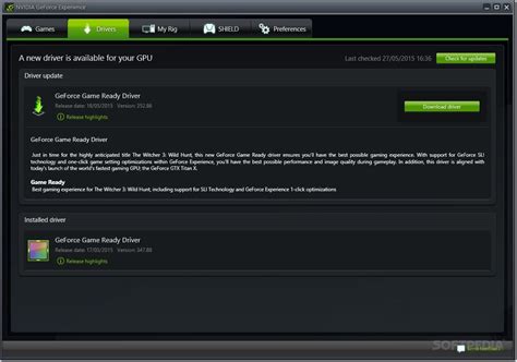 NVIDIA GeForce Experience Download, Review, Screenshots