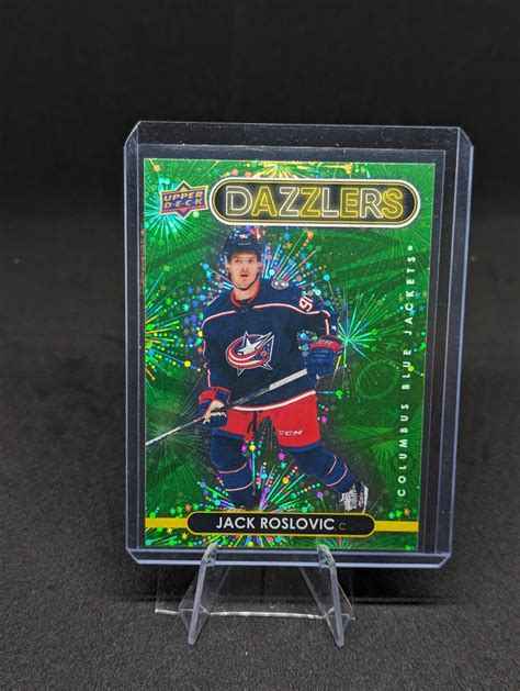 Upper Deck Series Dazzlers Green Dz Jack Roslovic For