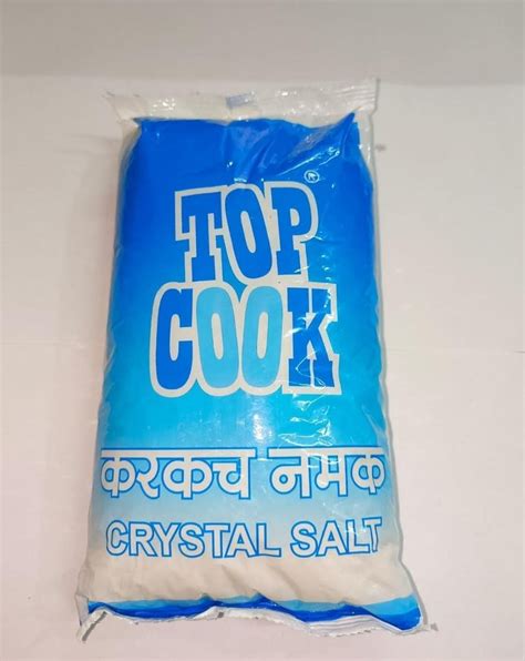 White Top Cook Crystal Salt Packaging Size Kg Grade Food Grade At