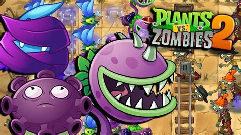 Equipo De Plantas Moradas Plants Vs Zombies Youtube