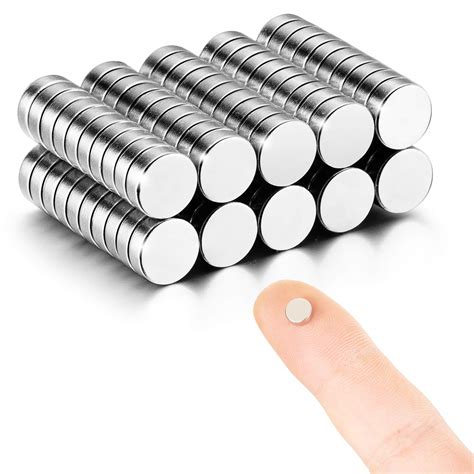 Buy MEALOS 100pcs 6mmx2mm Magnets - Tiny Magnets Mini Magnets Small ...