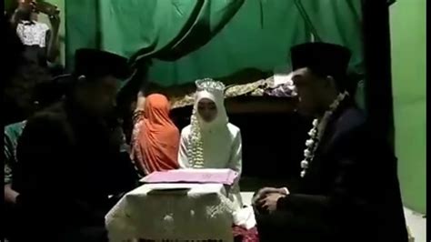 Kisah Pilu Untuk Pasangan Ini Melaksanakan Ijab Khobul Didepan