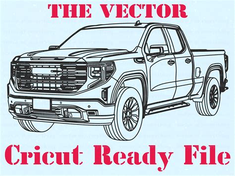 Sierra At X Truck Svg Vector Cut File Cricut Etsy Canada