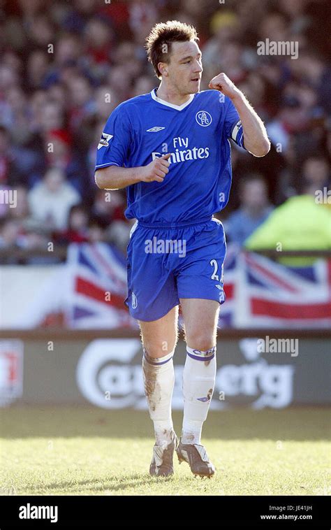 JOHN TERRY CHELSEA FC MCCAINS STADIUM SCARBOROUGH ENGLAND 24 January