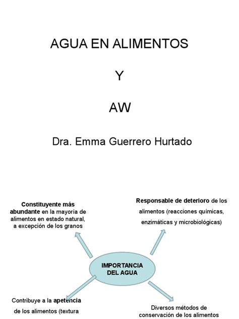 PDF Agua En Alimentos 12014 DOKUMEN TIPS