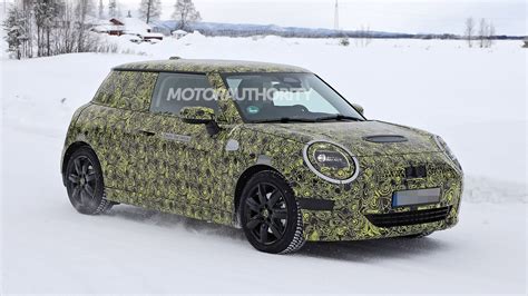 2024 Mini Cooper Se Spy Shots Redesigned Electric Hatch Spotted