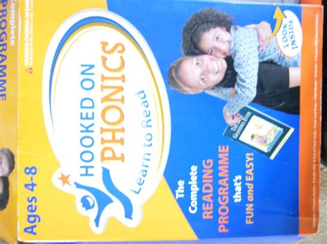 Hooked On Phonics Learn To Read Ages 4 8 K Yr1 Yr2 The Complete Reading Programme Fun And