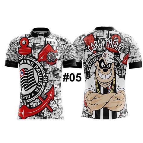 Camiseta Camisa De Time De Quebrada Corinthian Unissex Nome Torcida