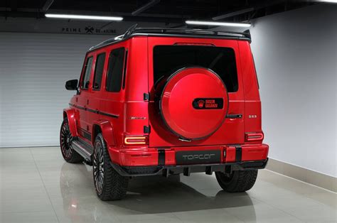 Mercedes Amg G Light Pack Inferno Red Topcar