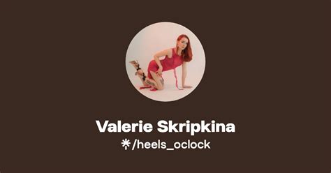 Valerie Skripkina Instagram Tiktok Linktree