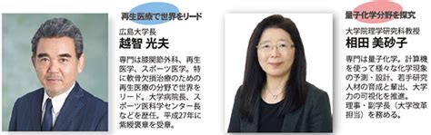 松山市で開催の「広島大学説明会」にて越智光夫学長、相田美砂子理事・副学長が特別講演会を行います 広島大学