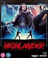 Highlander K Blu Ray Digipack United Kingdom