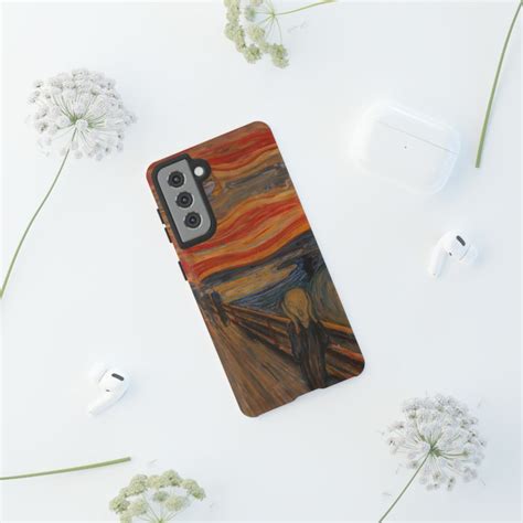 The Scream By Edvard Munch Phone Case Samsung S10 S20 S21 S22 S23 Ultra