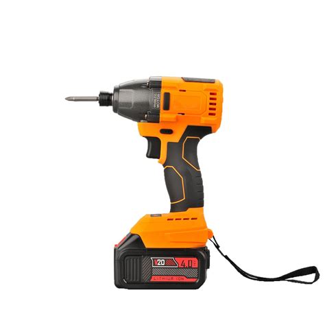 18v Li Ion Brushless Electric Impact Cordless Screwdriver With 2000mah