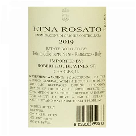 Etna Rosato Tenuta Delle Terre Nere Re Di Coppe Enoteca Agrigento