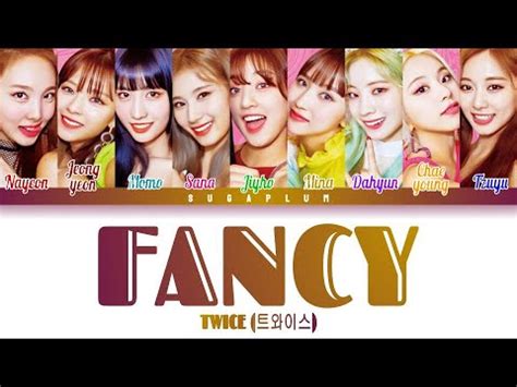 Twice Fancy Color Coded Lyrics Han Rom Eng Youtube