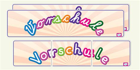 Vorschule Banner Hecho Por Educadores Twinkl