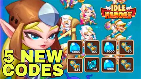 Idle Heroes Codes 2023 June New Idle Heroes Redeem Codes Idle