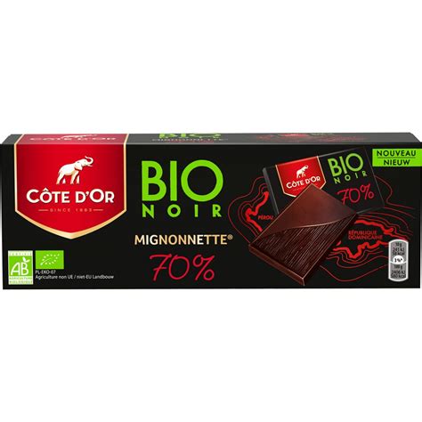 Cote D Or Mignonnettes De Chocolat Noir Bio G Pas Cher Prix Auchan