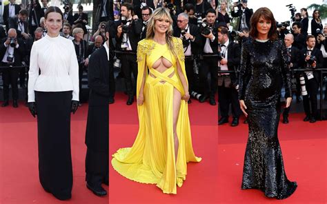 Festival Di Cannes I Voti Ai Look Sul Red Carpet Con Heidi Klum E