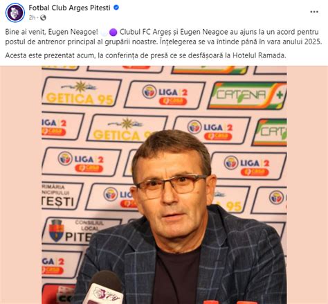 Playsport Eugen Neagoe a revenit în fotbal Echipa surprinzătoare cu