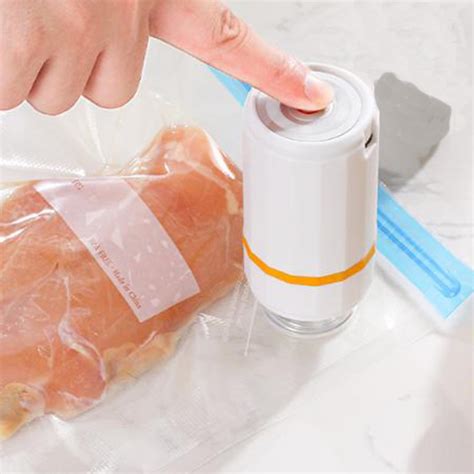 Ikohbadg Food Preservation Vacuum Sealer Machine With Reusable Bags