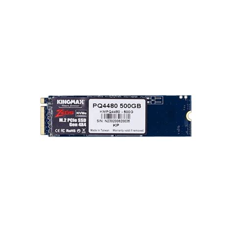 500 GB SSD เอสเอสด KINGMAX PQ4480 PCIe 4x4 NVMe M 2 2280 KMPQ4480