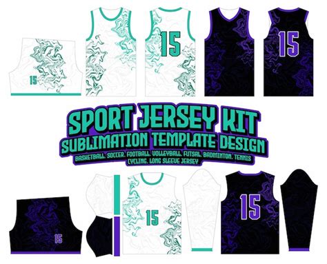 Plantilla de ropa deportiva de diseño de camiseta de baloncesto de