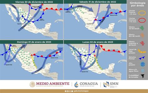 Conagua Clima On Twitter Asimismo Se Pronostica Ca Da De Nieve