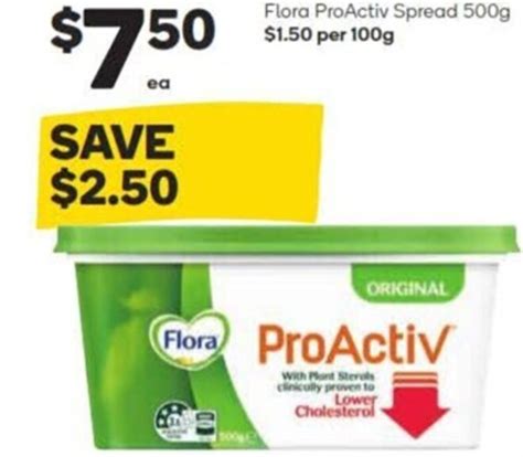 Flora Proactiv Spread G Offer At Woolworths