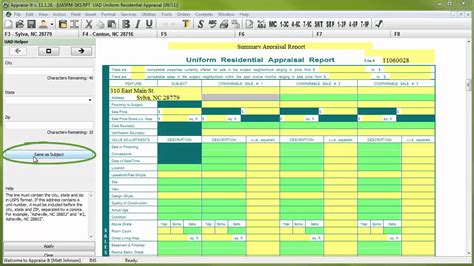 How To Use Appraise It S Uad Interface Youtube