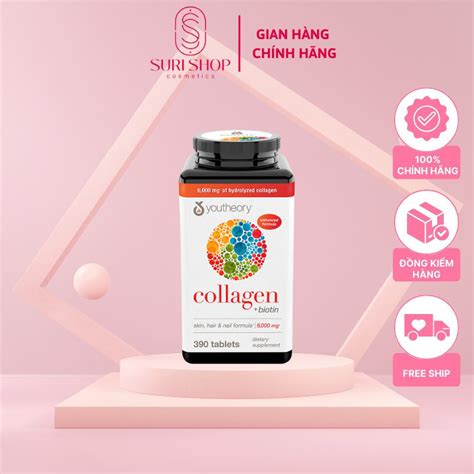 Youtheory Biotin Collagen Oral Tablet Shopee Malaysia