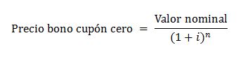 Valoración de un bono Definición qué es y concepto Economipedia