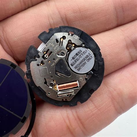 Hattori Epson TMI VS43 VS43A Watch Quartz Movement Solar Power Japan