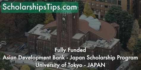 Fully Funded Asian Development Bank Japan Scholarship Program