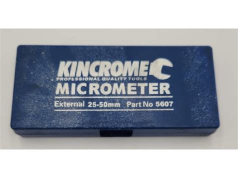 Kincrome 25 50mm 0 01mm 045300142347 Cash Converters