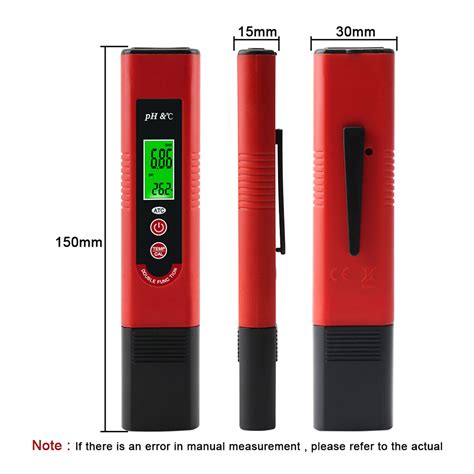 Digital Drinking Water Quality Meter Aquarium Swimming Pool Ph