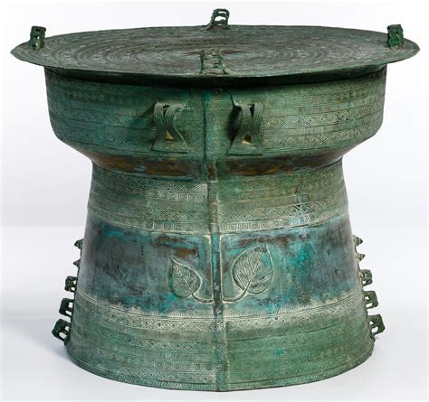 Southeast Asian Bronze Rain Drum sold at auction on 17th May | Bidsquare