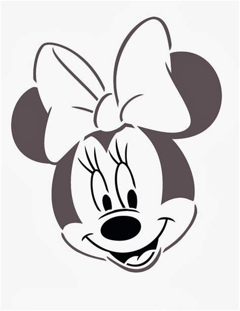 Moldes De La Cara De Minnie Mouse Ideas Y Material Gratis Para Fiestas Y Celebraciones Oh My