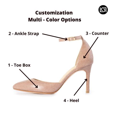 Nude Pump With Ankle Strap Nude Pointed Toe Pumps